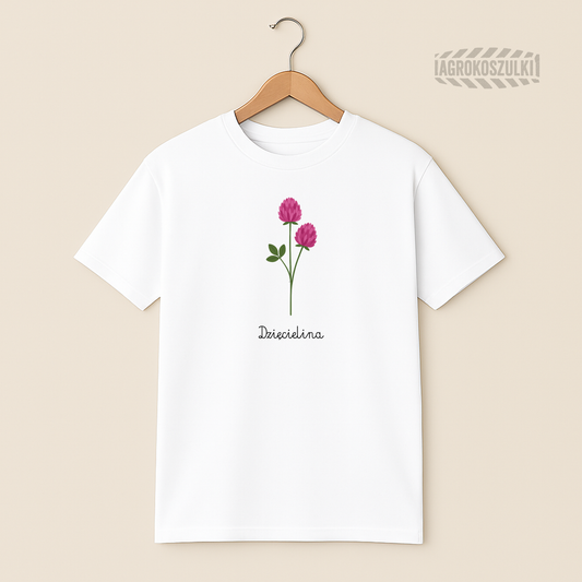Dzięcielina – minimalistyczna koszulka botaniczna