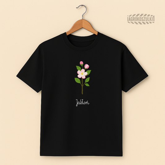 Jabłoń – minimalistyczna koszulka botaniczna