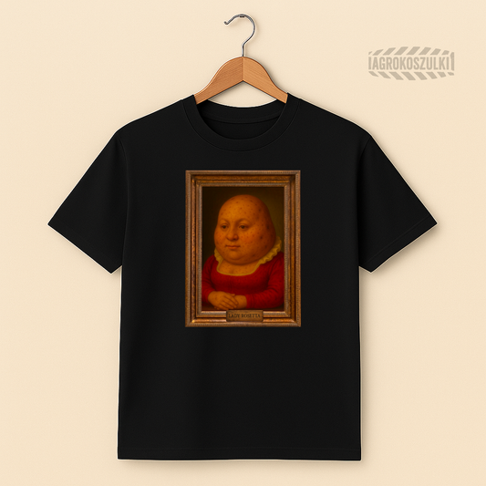 LADY ROSETTA , koszulka rolnicza z humorem